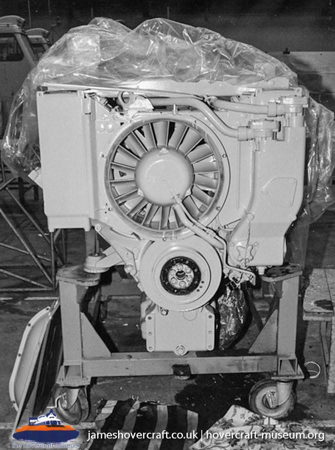 AP1-88 hovercraft during construction -  (credit: The <a href='http://www.hovercraft-museum.org/' target='_blank'>Hovercraft Museum Trust</a>).